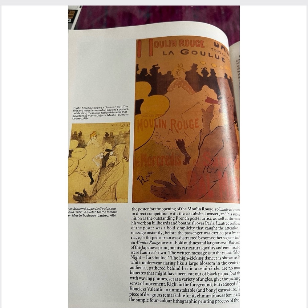 Toulouse-Lautrec & Manet • Illustrated-Hardcover Art Books • Treasure Hunt Gift - Picture 14 of 16